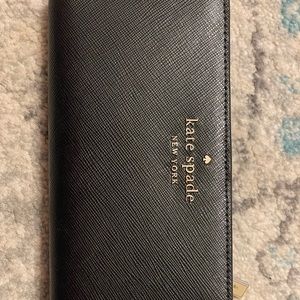Black Kate Spade Wallet NEW